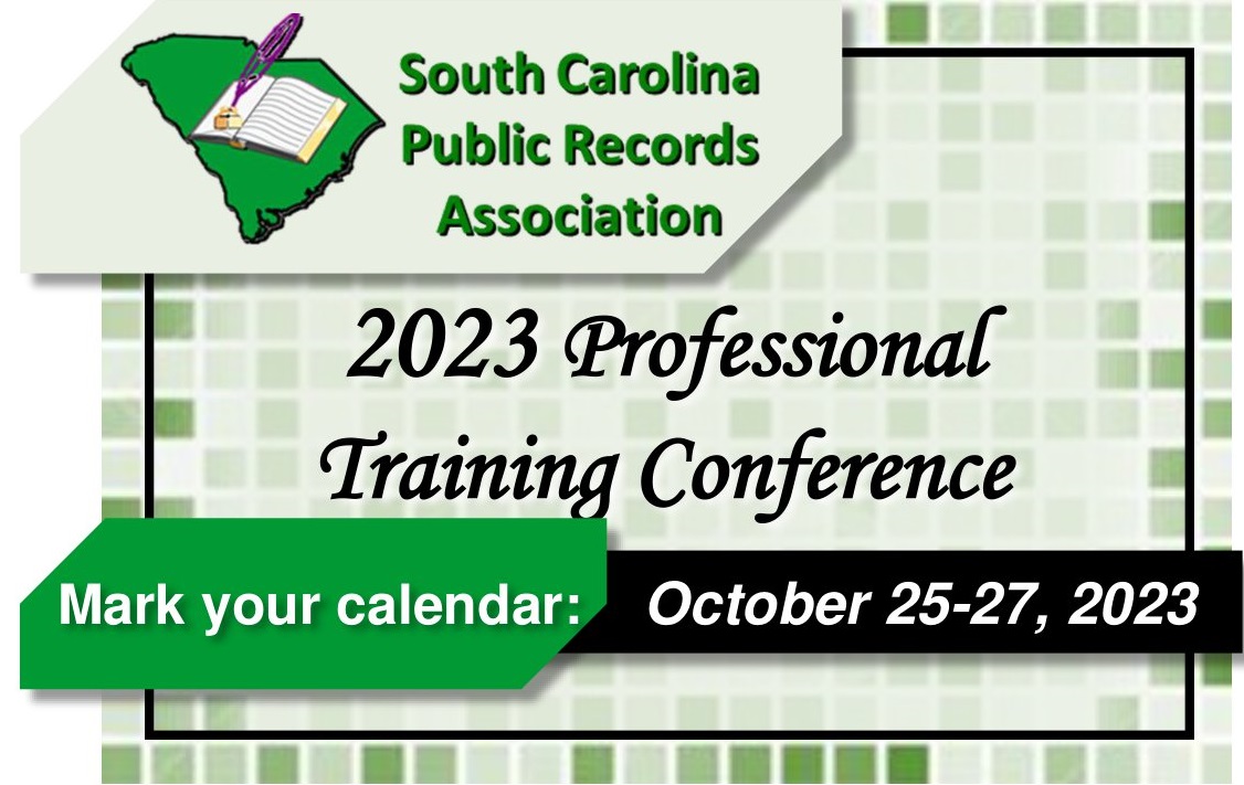 South Carolina Public Records Association - Home Page